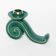 1940s ceramic candle holder