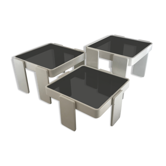 3 tables by Gianfranco Frattini for Cassina, Italy 60s