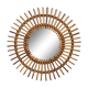 Mirror sun in rattan, 1960