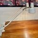 Pair of large industrial lamps 1950.