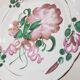 Decorative plate St. Clement, hand-painted ceramic, France, 19th century
