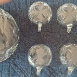 Cristal Saint Louis cream service