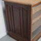 French oak shop counter / desk or kitchen island, 1950s