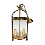 Lantern cage in golden brass Louis XVI