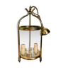 Lantern cage in golden brass Louis XVI