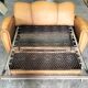 Vintage convertible moustache club sofa
