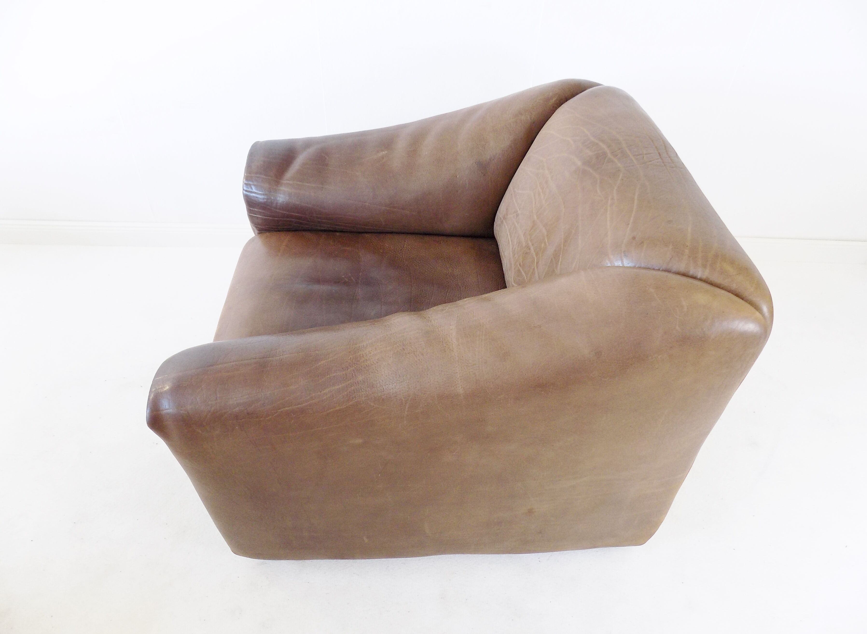 De Sede DS 47 brown leather armchair
