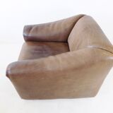 De Sede DS 47 brown leather armchair