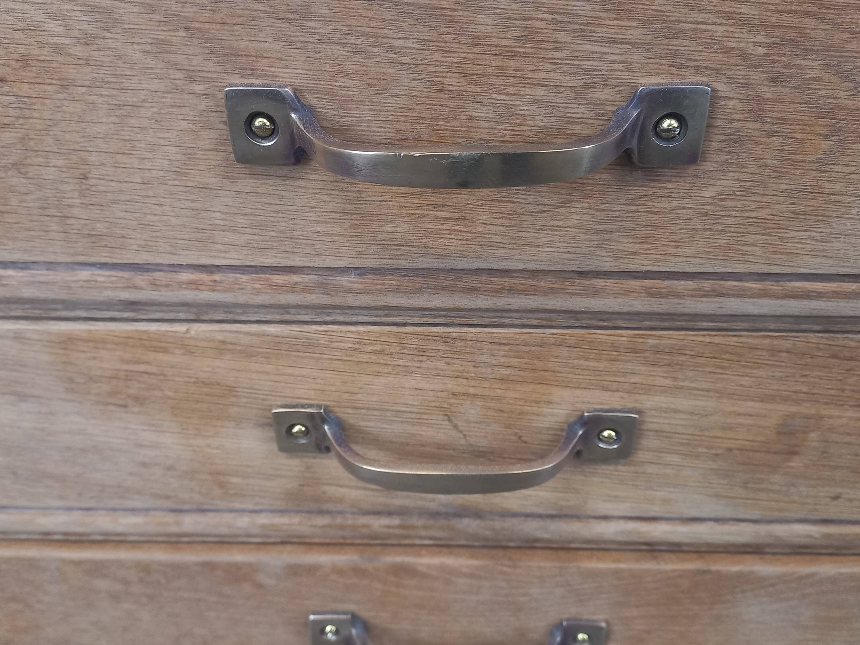 Craft cabinet with drawers for maps or drawings