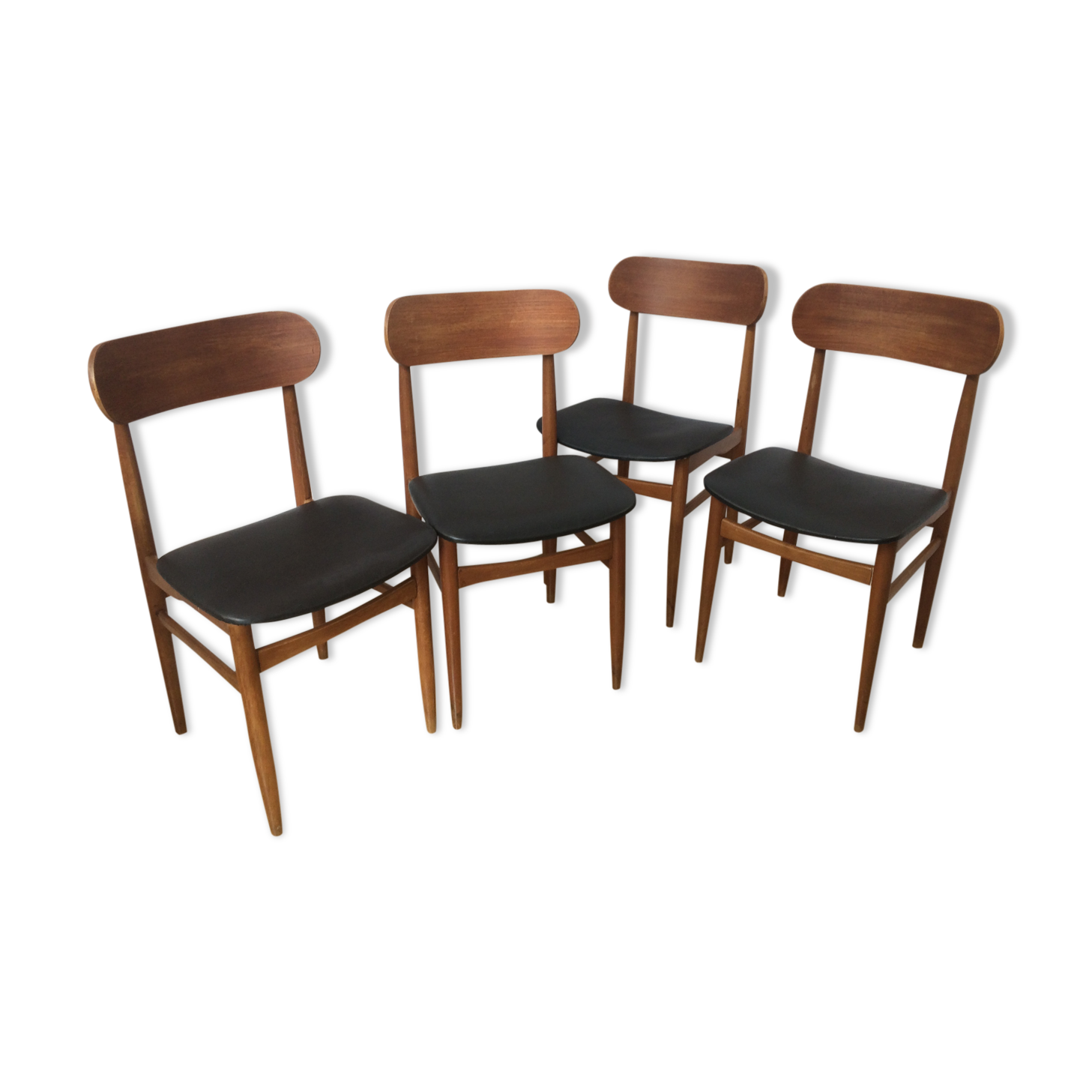 Lot de 4 chaises scandinaves