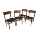 Lot de 4 chaises scandinaves