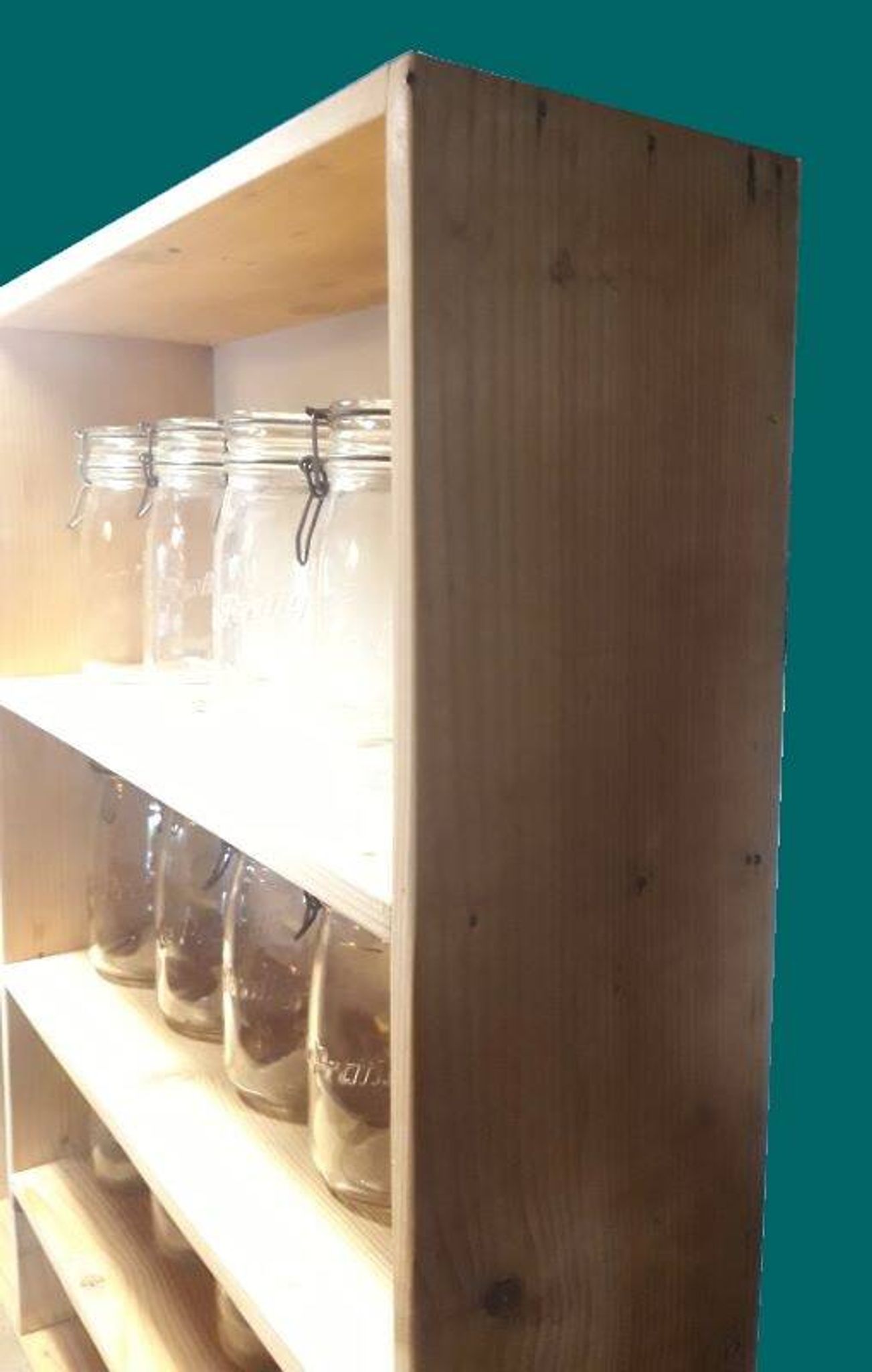 Spice shelves L1.6mxH79cm