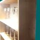 Spice shelves L1.6mxH79cm