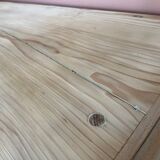 Parisian sideboard in raw wood