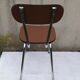 Brown formica chair