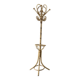 Porte-manteaux  rotin vintage