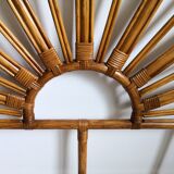 Rattan headboard 2 people