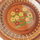 Assiette creuse fleurs tulowice vintage