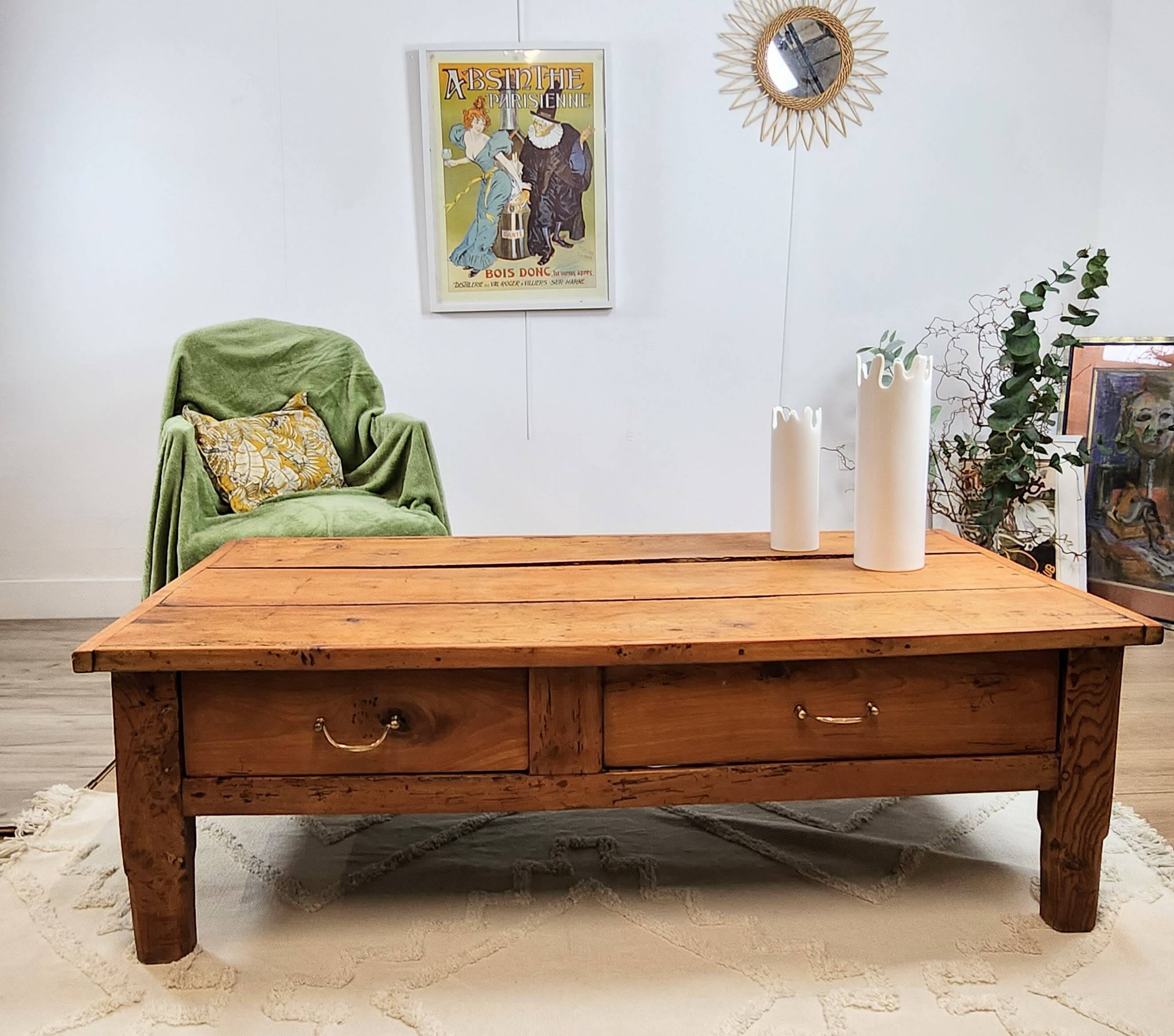 Farmhouse coffee table