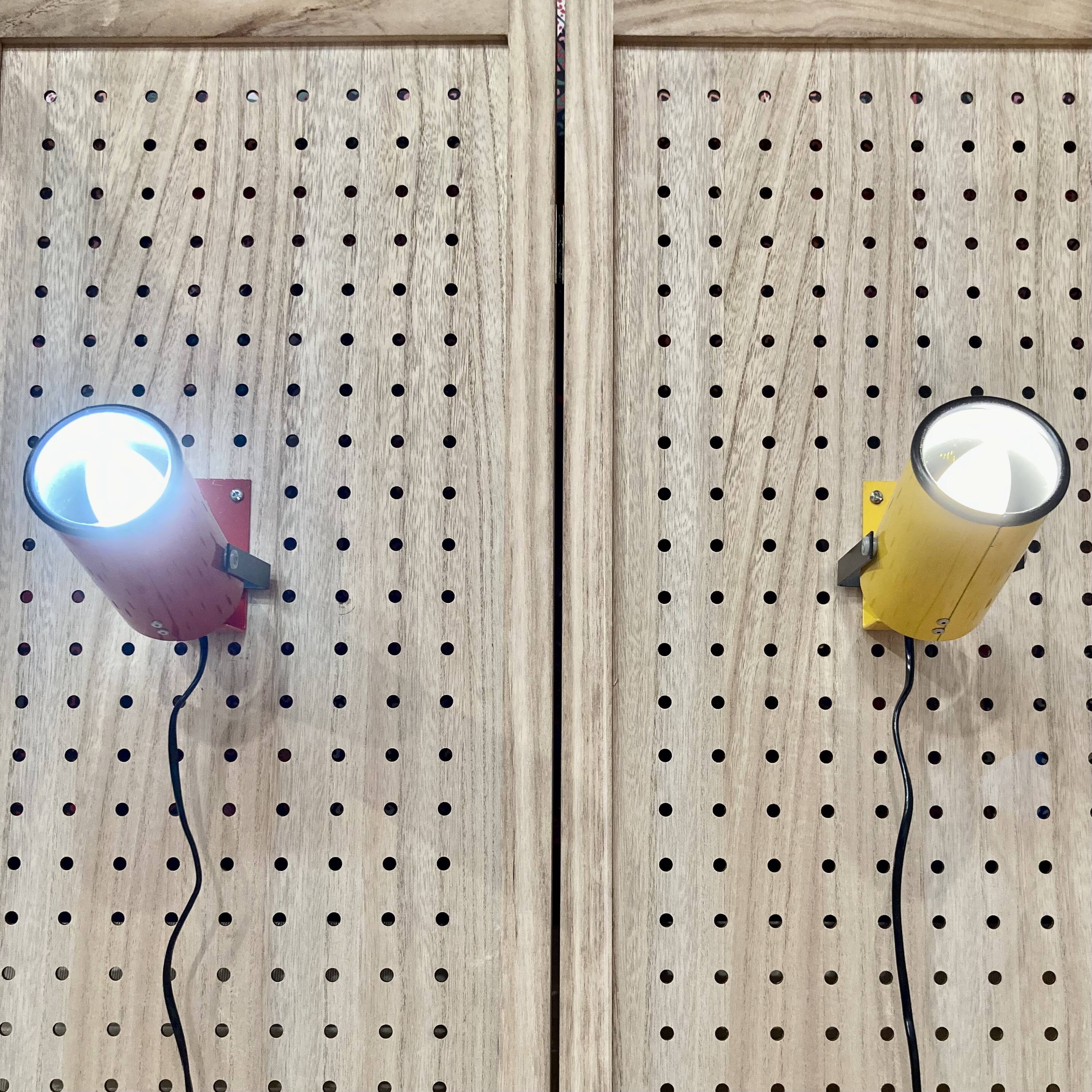 MODULAR WALL LIGHTS 1950 "INDUSTRIAL DESIGN".