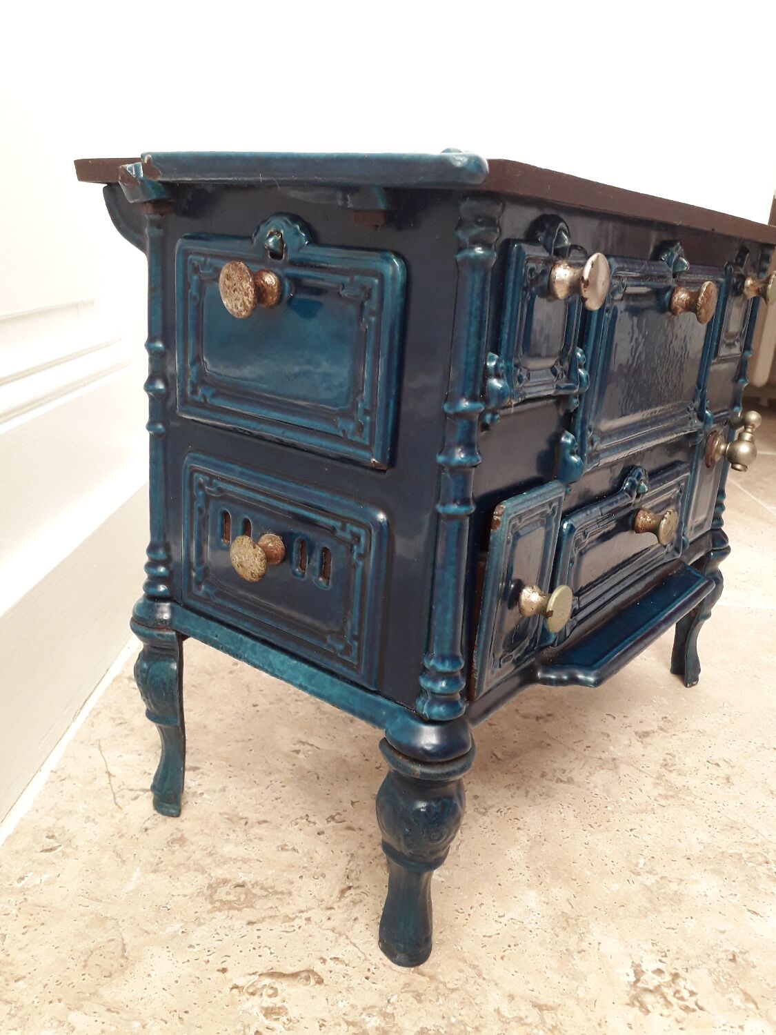 Cuisinière fonte émaillée enfant