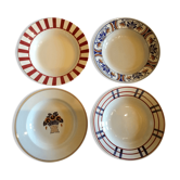 Assiettes anciennes