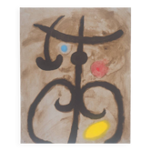 Joan Miro : Soeurs jumelles - Lithographie signée