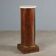 Antique Empire bedside table in mahogany, Italy, 19th century.