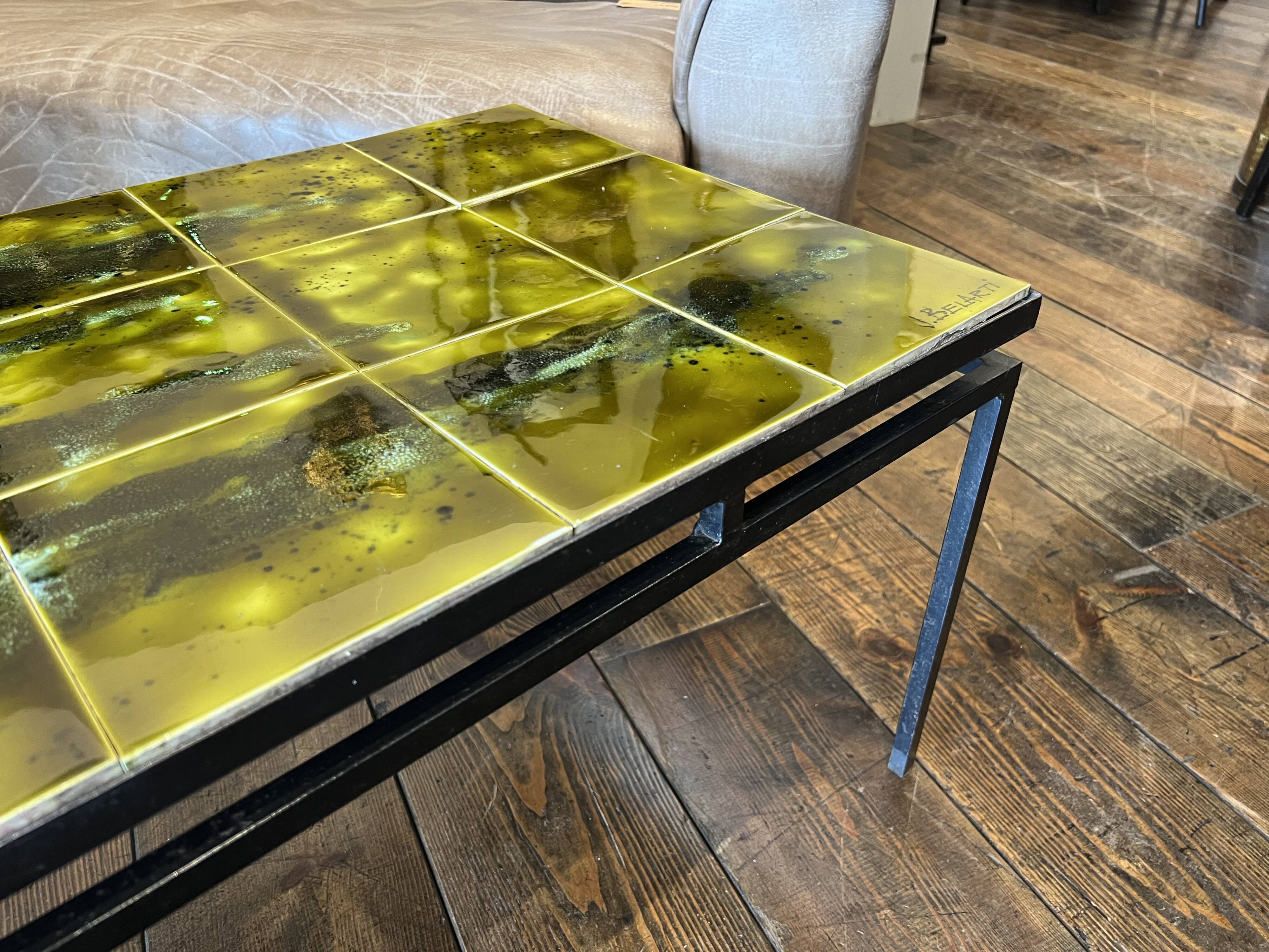 Vintage coffee table j. belarti