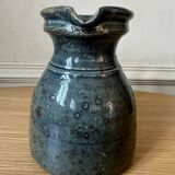 Stoneware pitcher signed Baudat