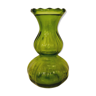 Green vase