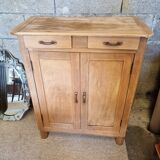 Buffet parisien en bois brut