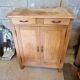 Parisian buffet in raw wood