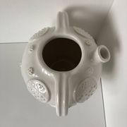 Malicorne (atelier Tessier), belle verseuse pouvant former vase en faïence