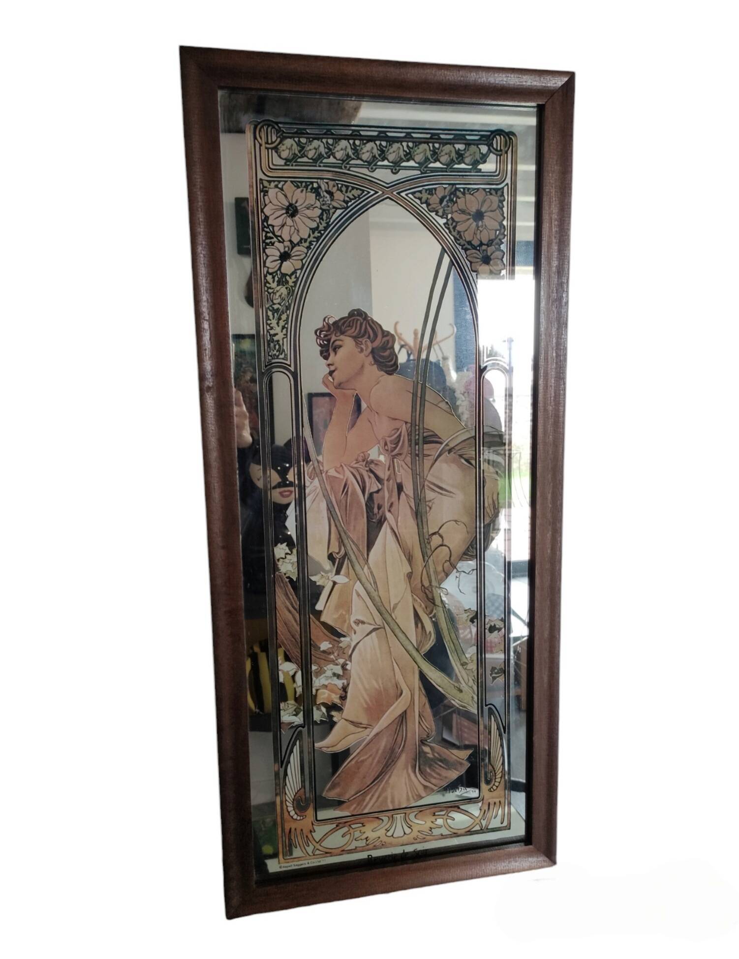 Alphonse Mucha Mirror