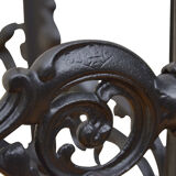 Pair of victorian cast iron hall stands