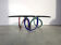 Table basse en verre de Murano par Maurice Barilone, années 1980.