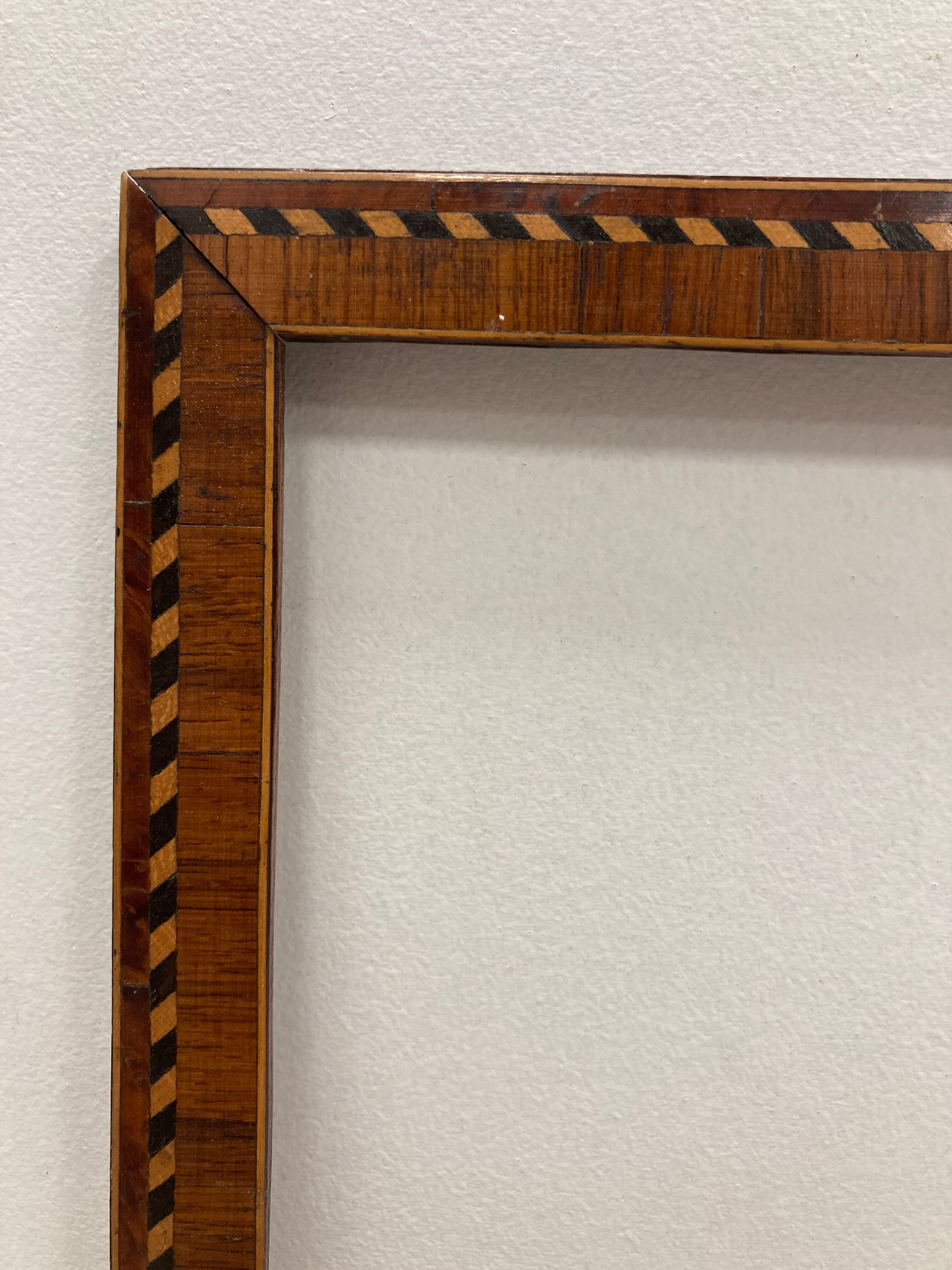 Vintage inlaid frame