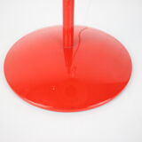 Mid-century red table lamp designed by Josef Hůrka for Napako, 1970's.