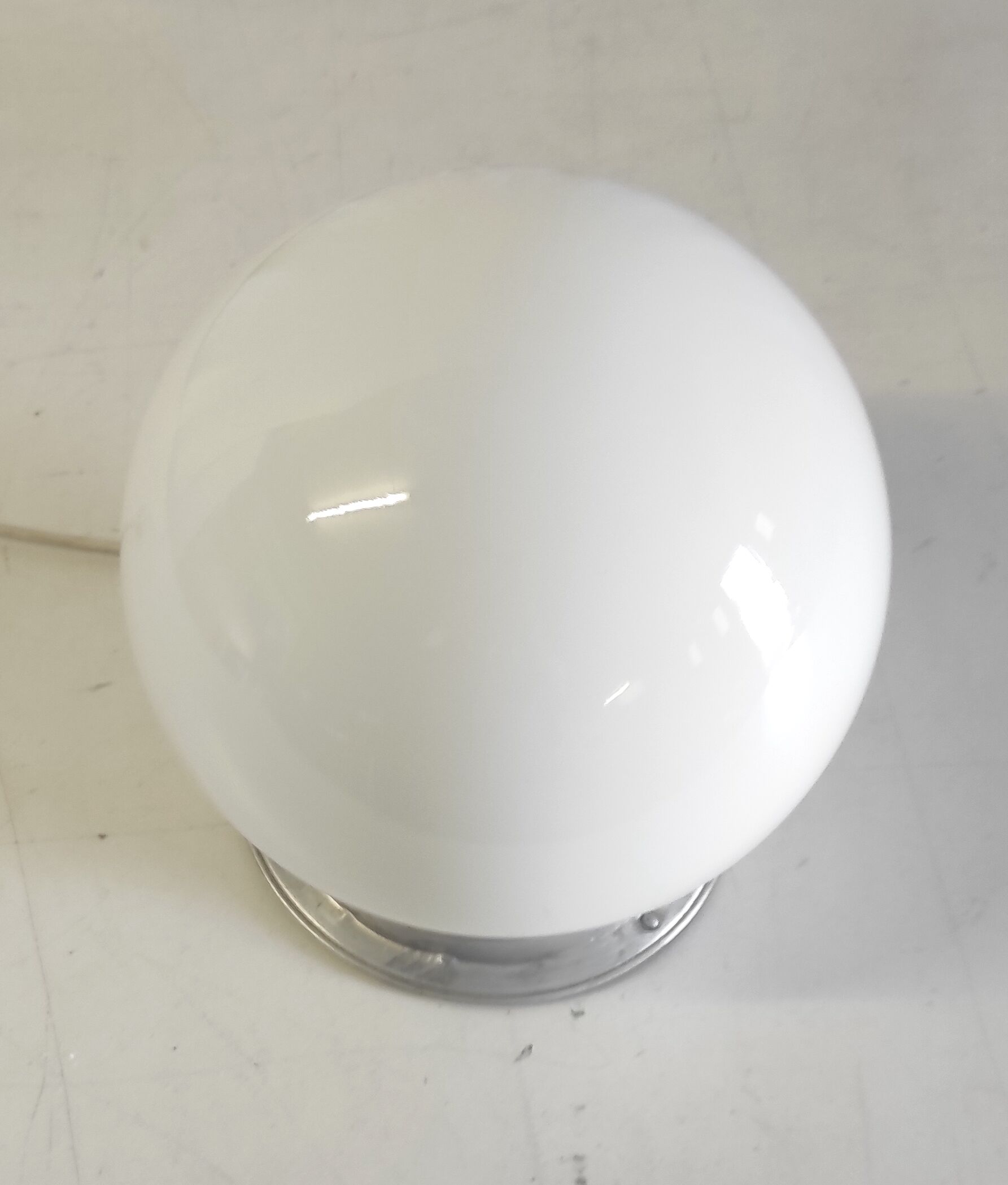 Ceiling lamp opal globe 50s 60s
