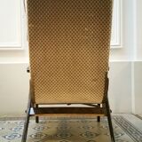 Fauteuil Wing chair à système de relaxation année 50/60