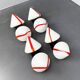 4 Miko 23 outdoor wall sconces by Renato Toso for Leucos, Italy, 1970s