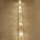 Large Vintage Murano Glass Brass Wall Lamp
