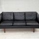 1960s, Danish design by Aage Christensen, 3-seater sofa, leather.