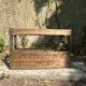 Range bouteille en bois