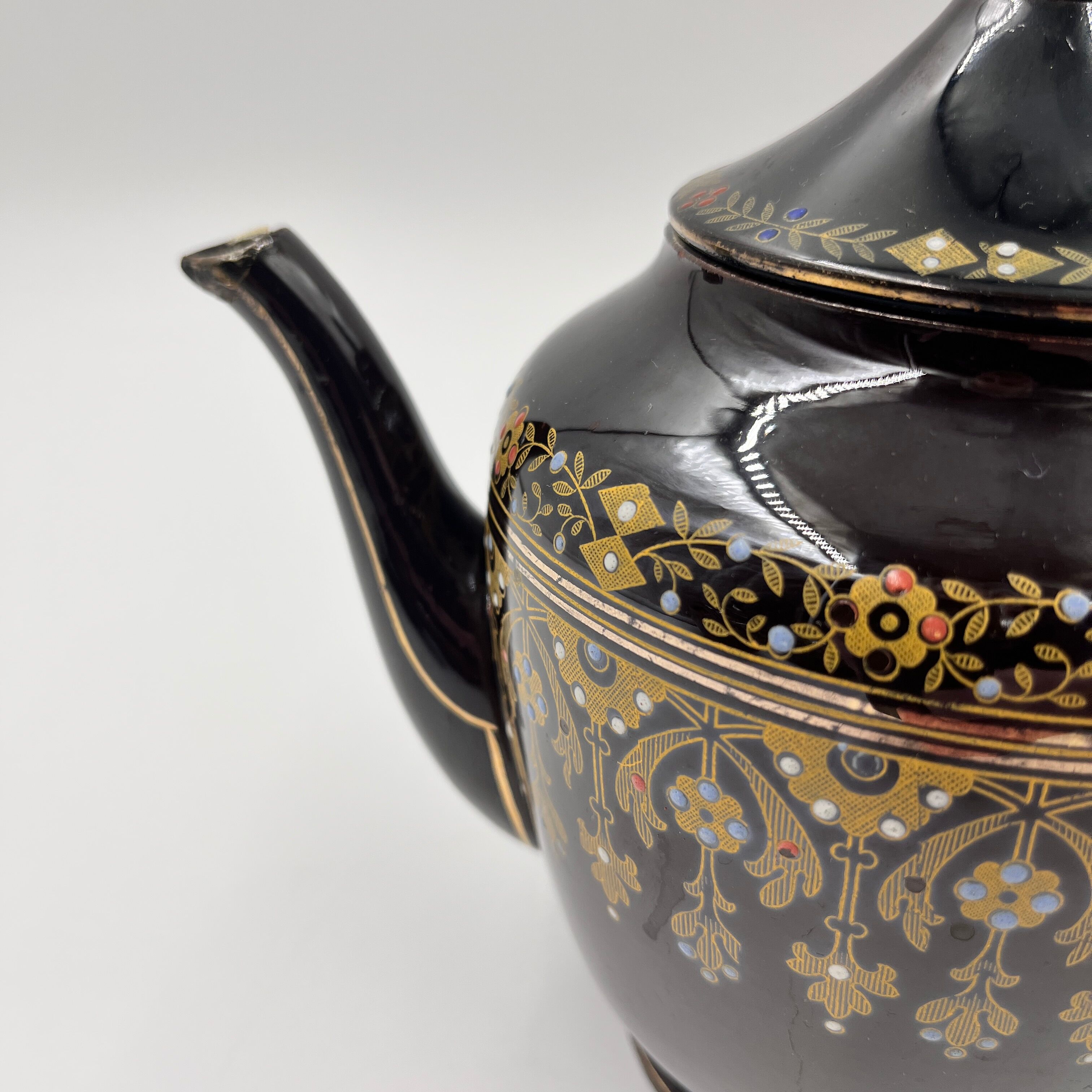 Tea service Sarreguemines Rockingham