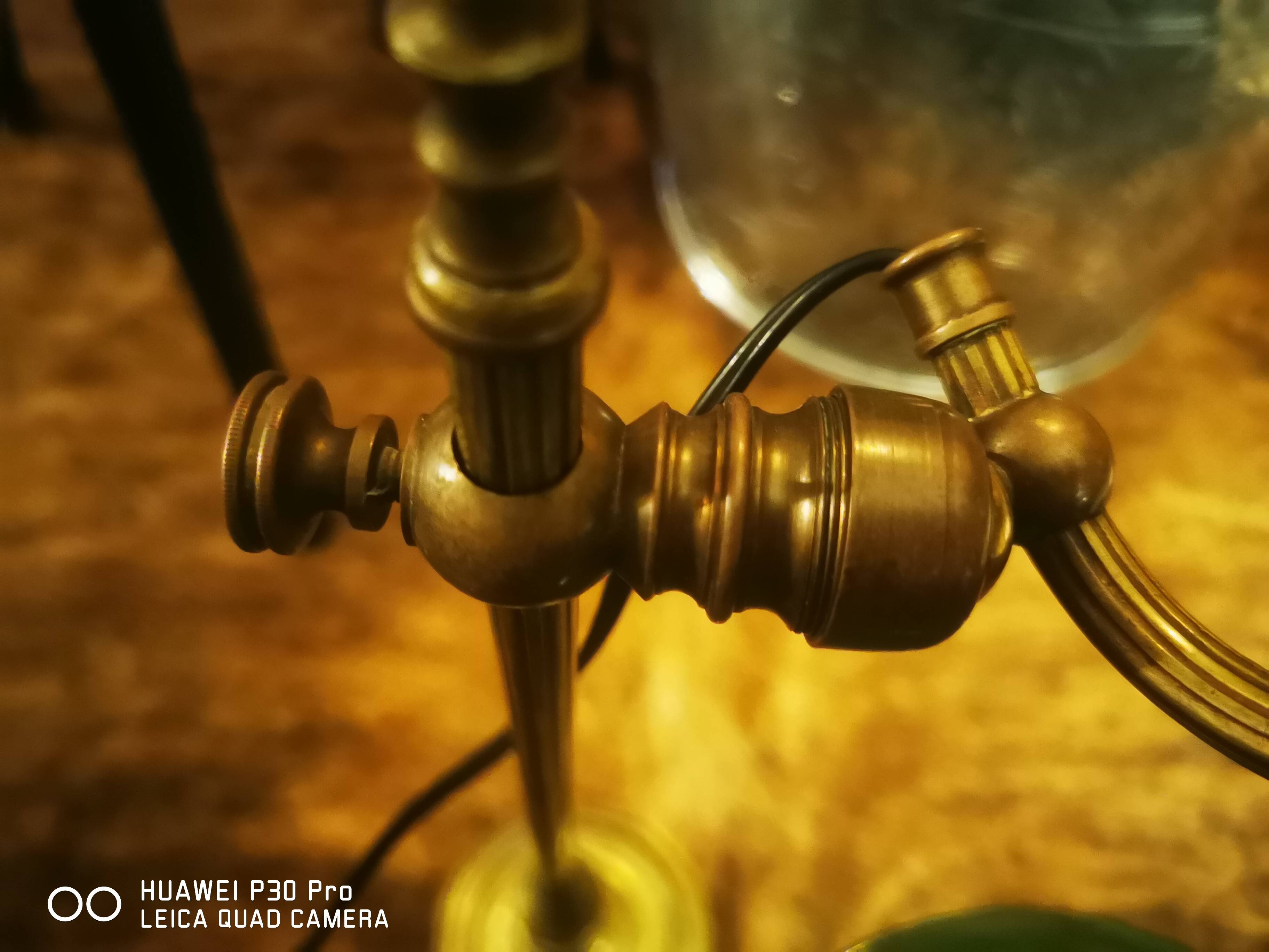 Old Quinquet type watchmaker's lamp