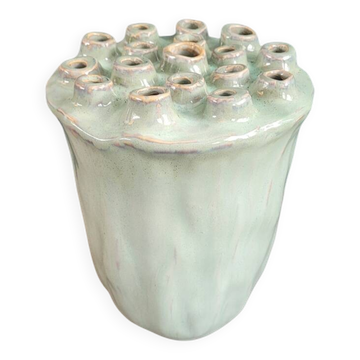 Pique-fleurs en céramique- Vase