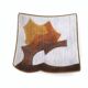 Brown and White Lacquered Copper Ashtray / Vide-Poche by Del Campo, Italy