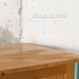 Oak desk called "supervisor"